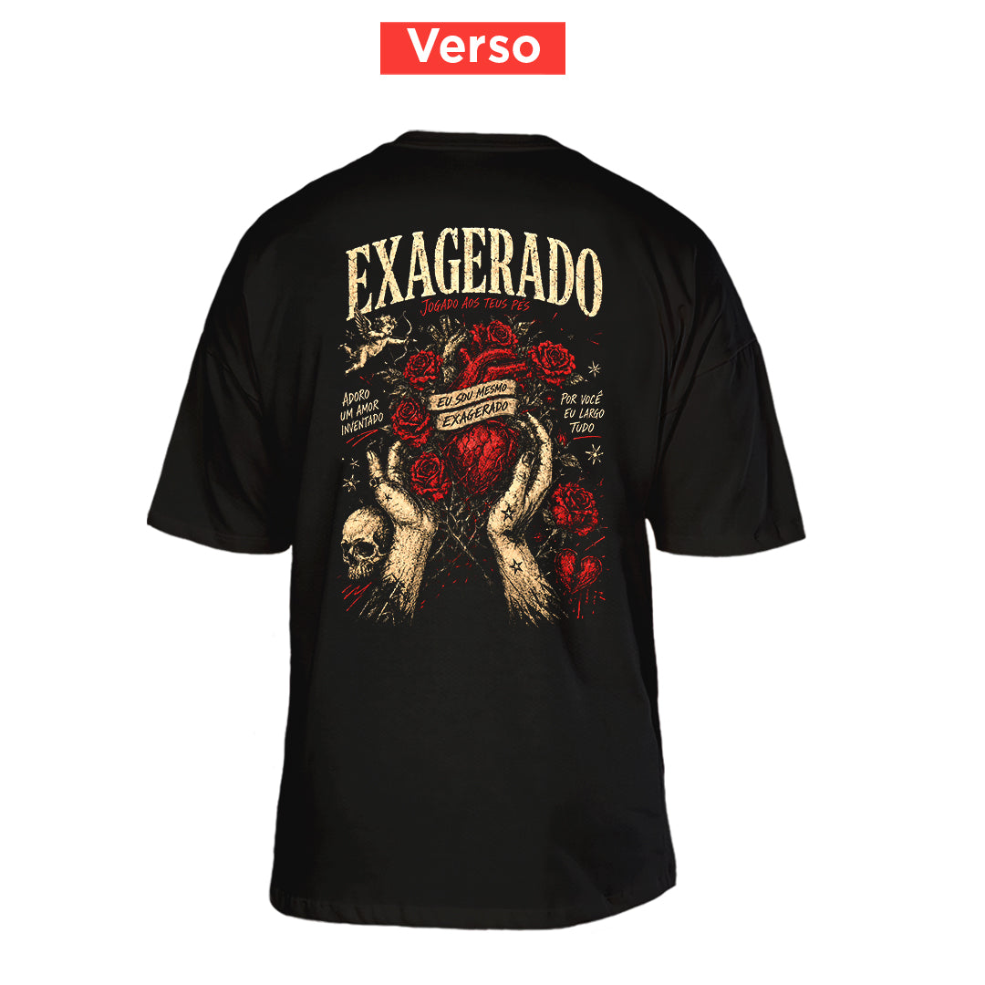 Camiseta Oversized Exagerado