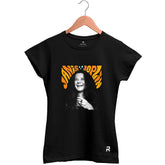 Camiseta Baby Look Feminina Foto Janis Joplin