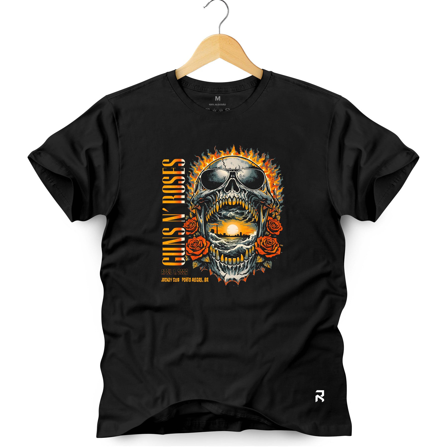 Camiseta Masculina Guns Porto Alegre
