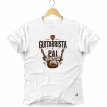 Camiseta Masculina Guitarrista e Pai