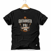 Camiseta Masculina Guitarrista e Pai