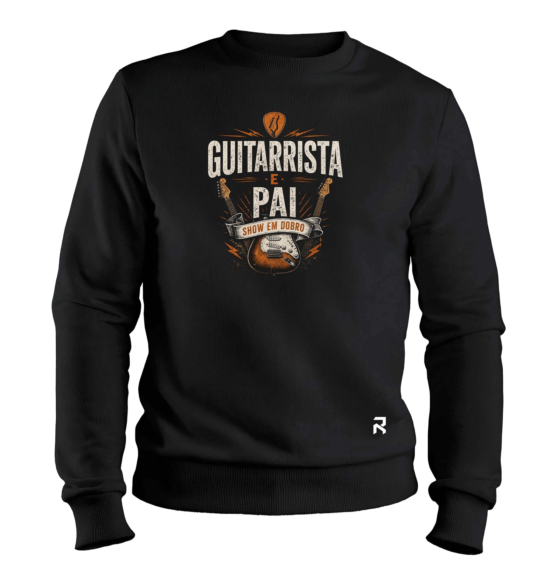 Moletom Unissex Guitarrista e Pai