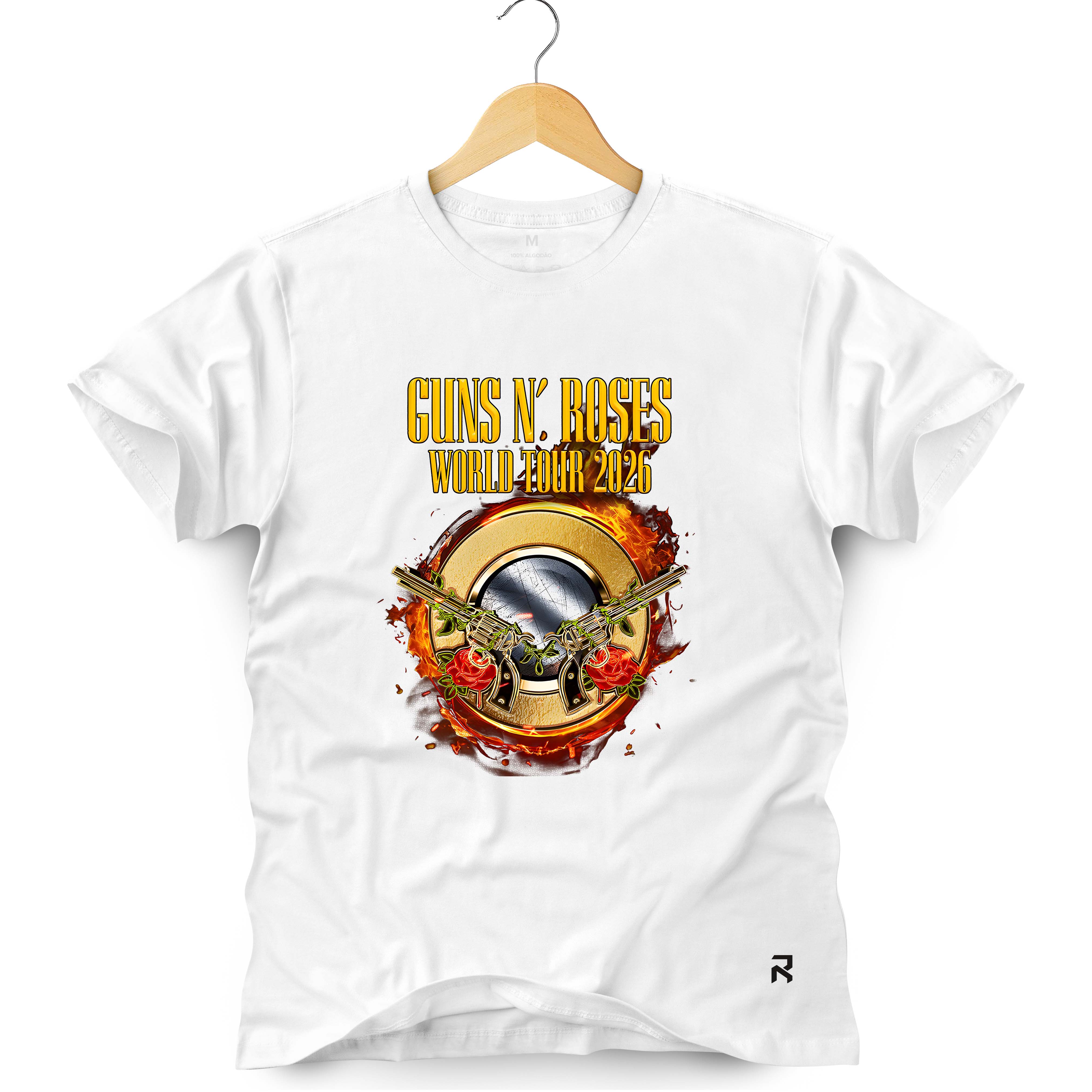 Camiseta Masculina Guns World Tour 2026