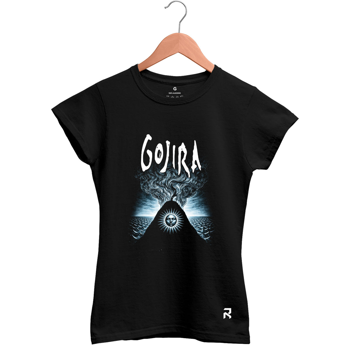 Camiseta Baby Look Feminina Gojira