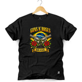 Camiseta Masculina Guns Brasil