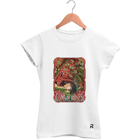 Camiseta Baby Look Feminina Guns Cuiabá