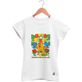 Camiseta Baby Look Feminina Guns Curitiba