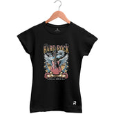 Camiseta Baby Look Feminina Hard Guitar