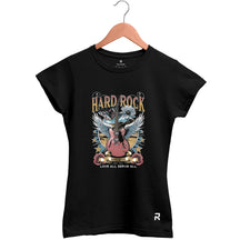 Camiseta Baby Look Feminina Hard Guitar