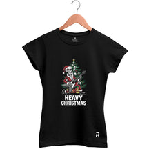 Camiseta Baby Look Feminina Heavy Christmas