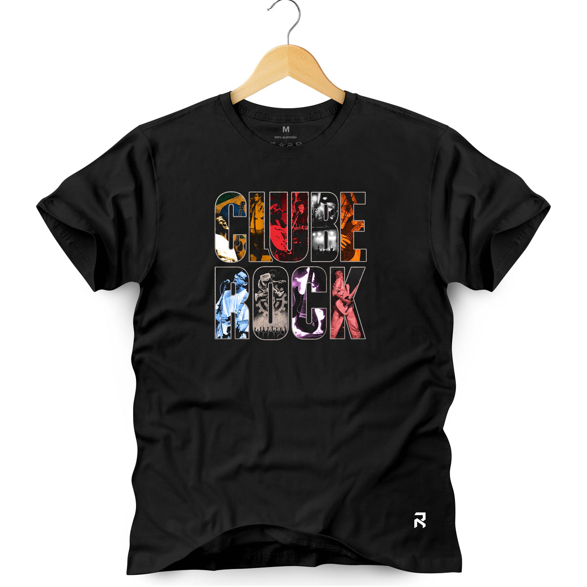 Camiseta Masculina Ícones Clube Rock