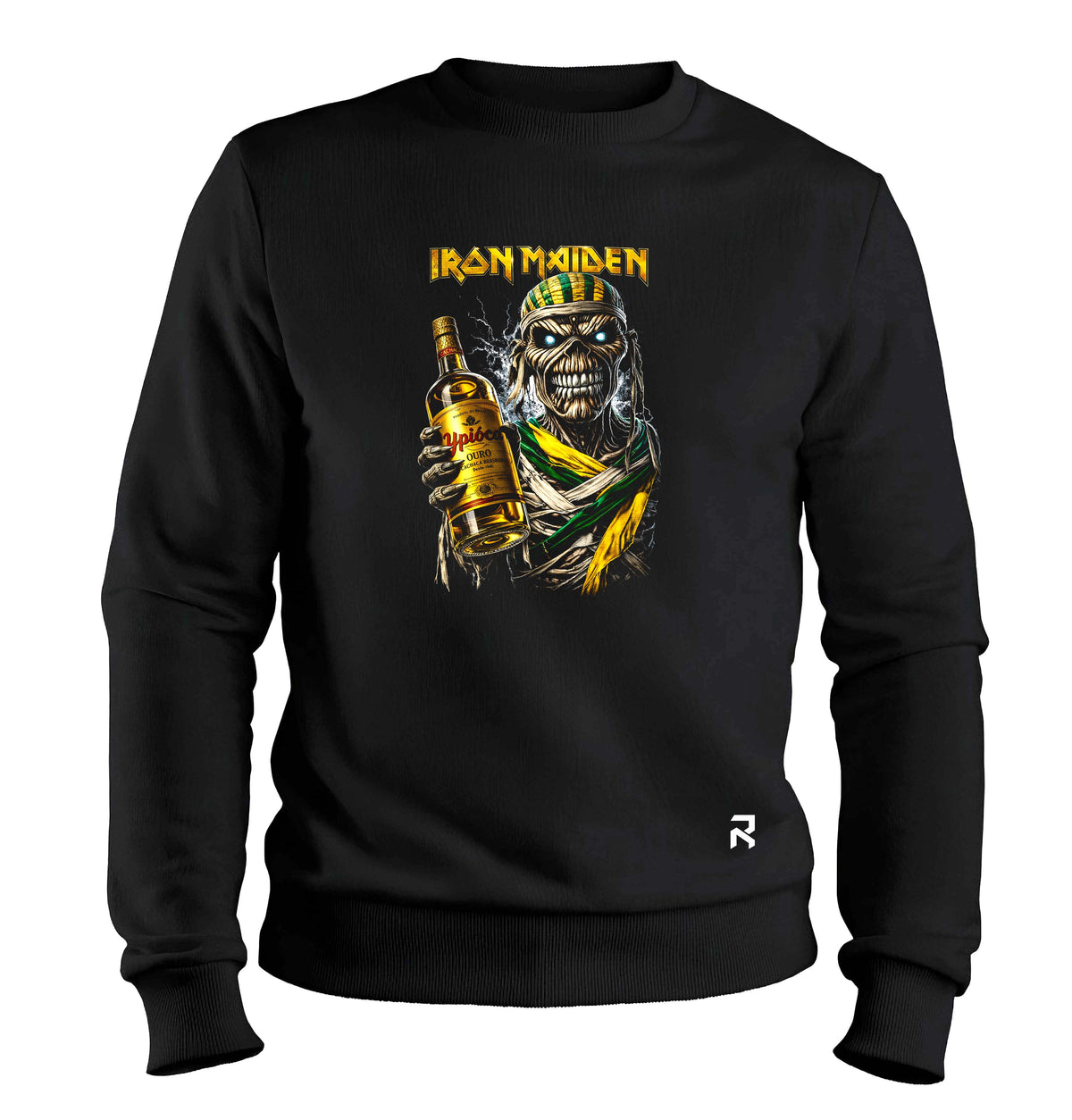 Moletom Unissex Iron Maiden Brasil