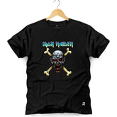 Camiseta Masculina Iron Maiden Caveira