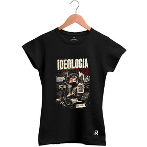 Camiseta Baby Look Feminina Ideologia