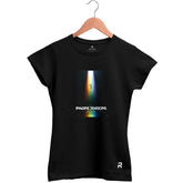 Camiseta Baby Look Feminina Imagine Dragons Evolve