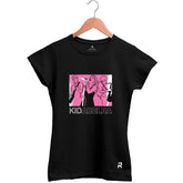 Camiseta Baby Look Feminina Kid Abelha