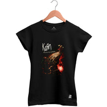 Camiseta Baby Look Feminina Korn FTL
