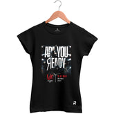Camiseta Baby Look Feminina Korn Tour