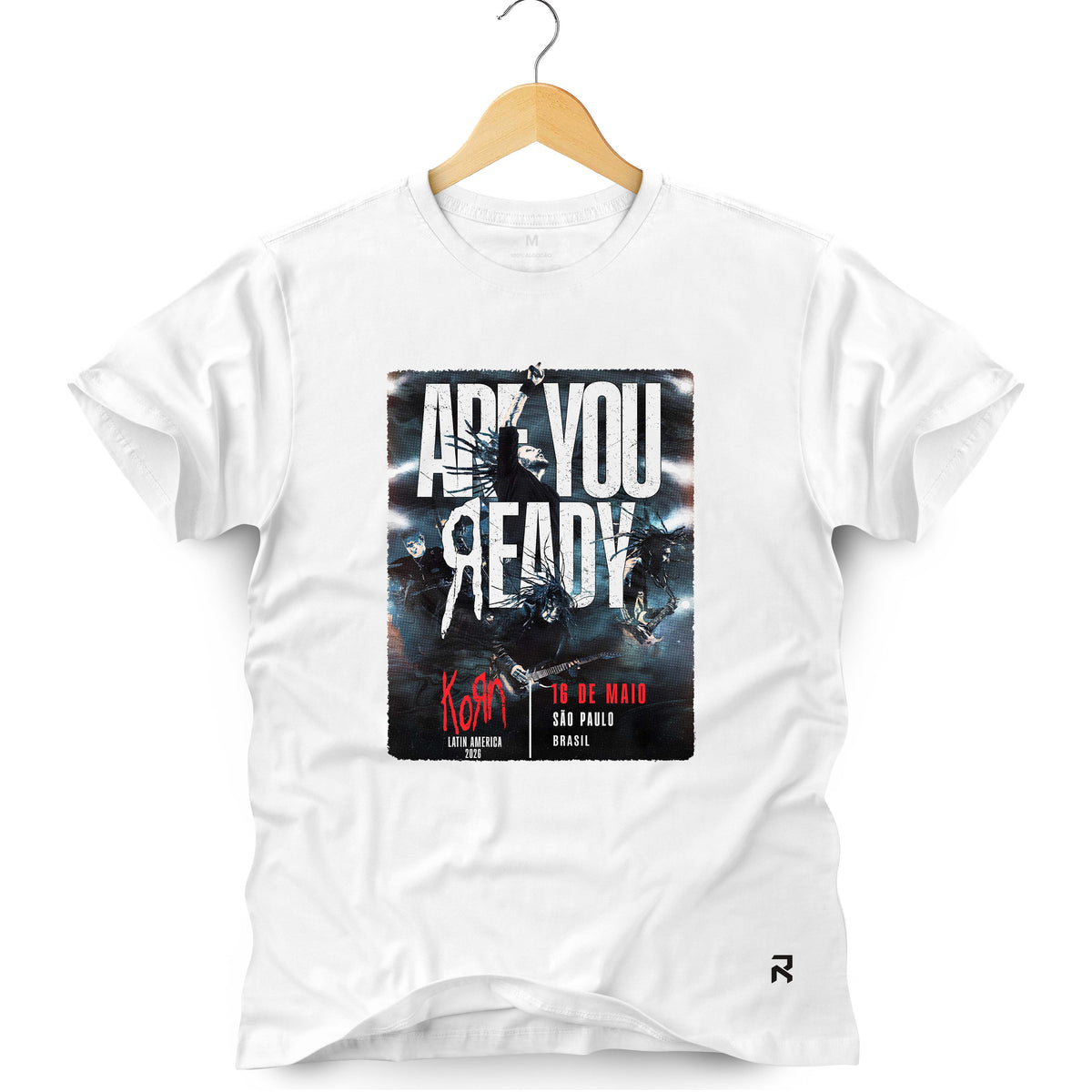 Camiseta Masculina Korn Tour