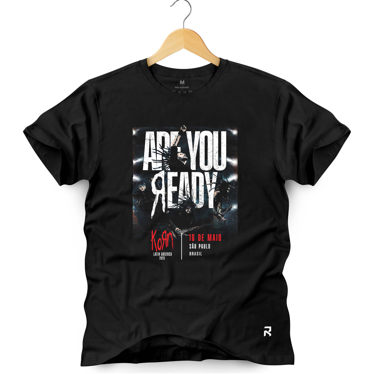 Camiseta Masculina Korn Tour