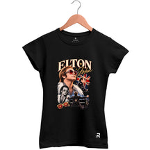 Camiseta Baby Look Feminina London Elton John
