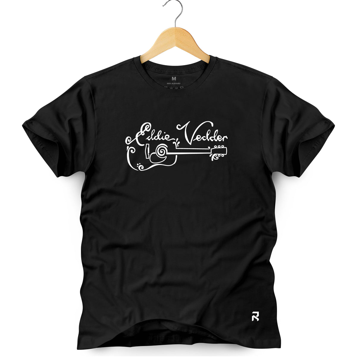 Camiseta Masculina Lettering Eddie Vedder