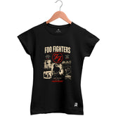 Camiseta Baby Look Feminina Louder Foo Fighters