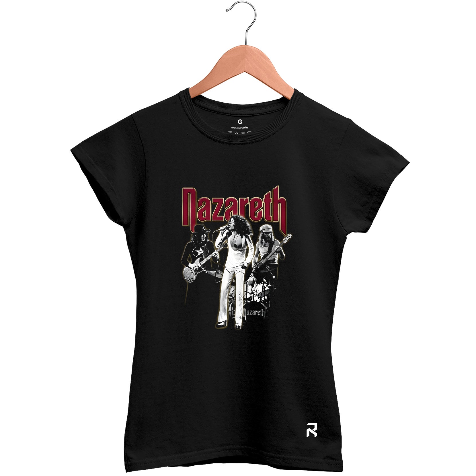 Camiseta Baby Look Feminina Live Nazareth