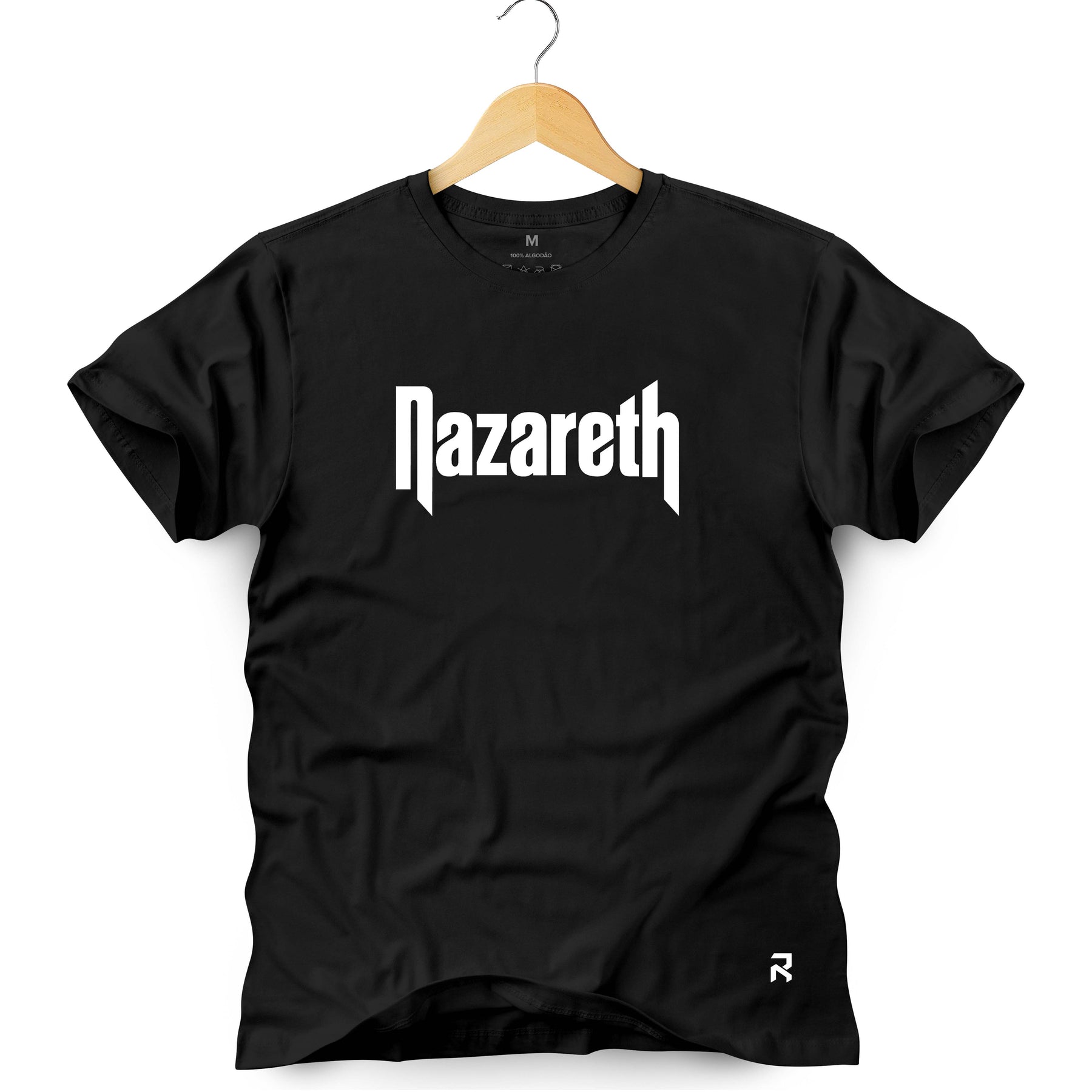 Camiseta Masculina Lettering Nazareth