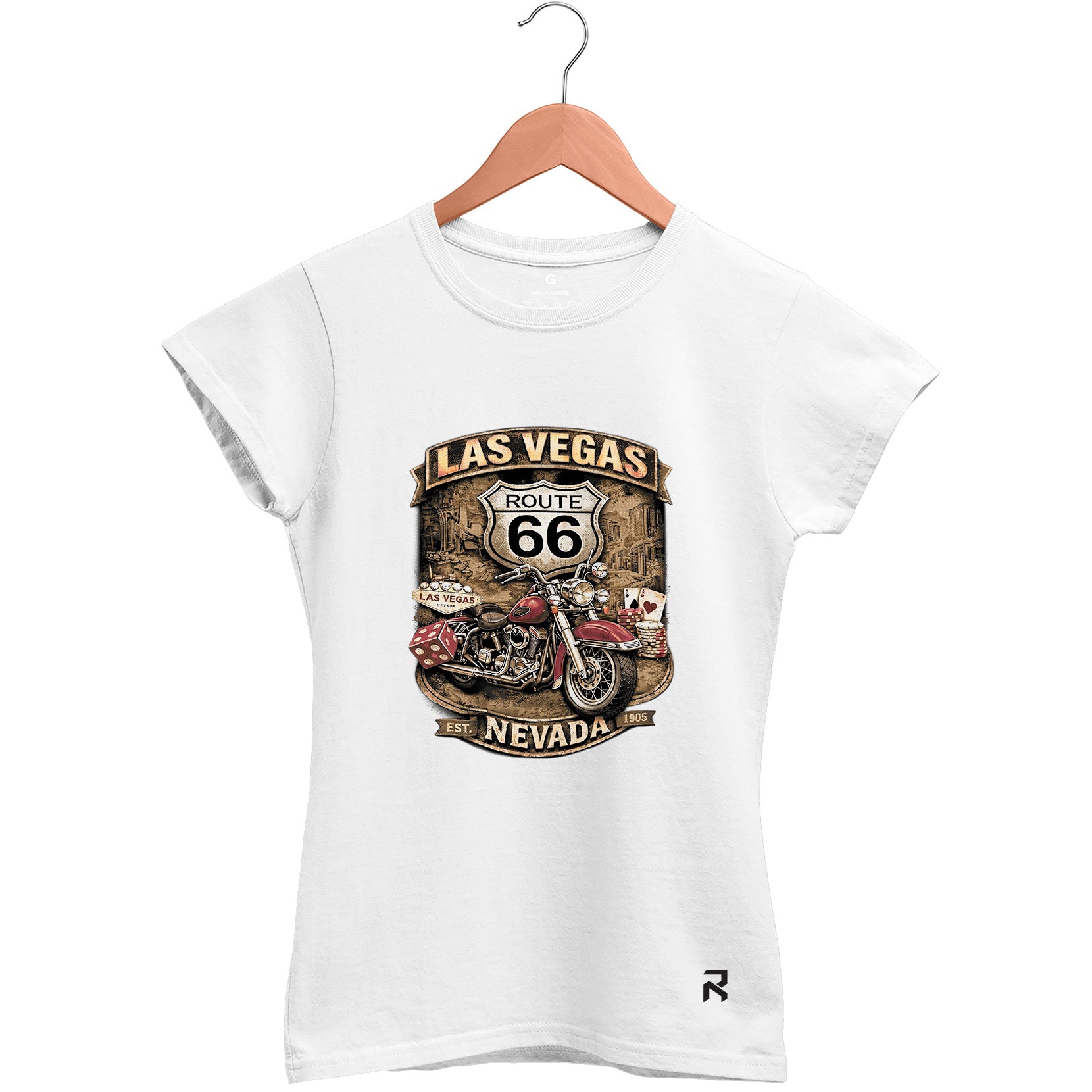 Camiseta Baby Look Feminina Las Vegas