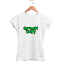 Camiseta Baby Look Feminina Logo Green Day