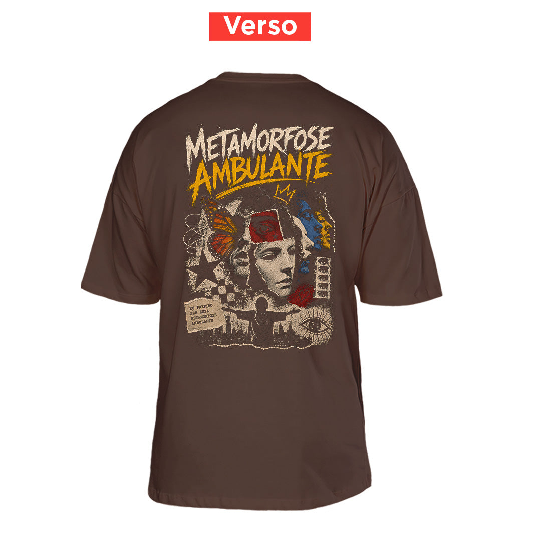 Camiseta Oversized Metamorfose Ambulante