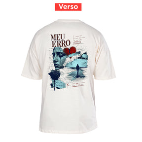 Camiseta Oversized Meu Erro
