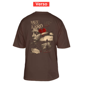 Camiseta Oversized Meu Erro