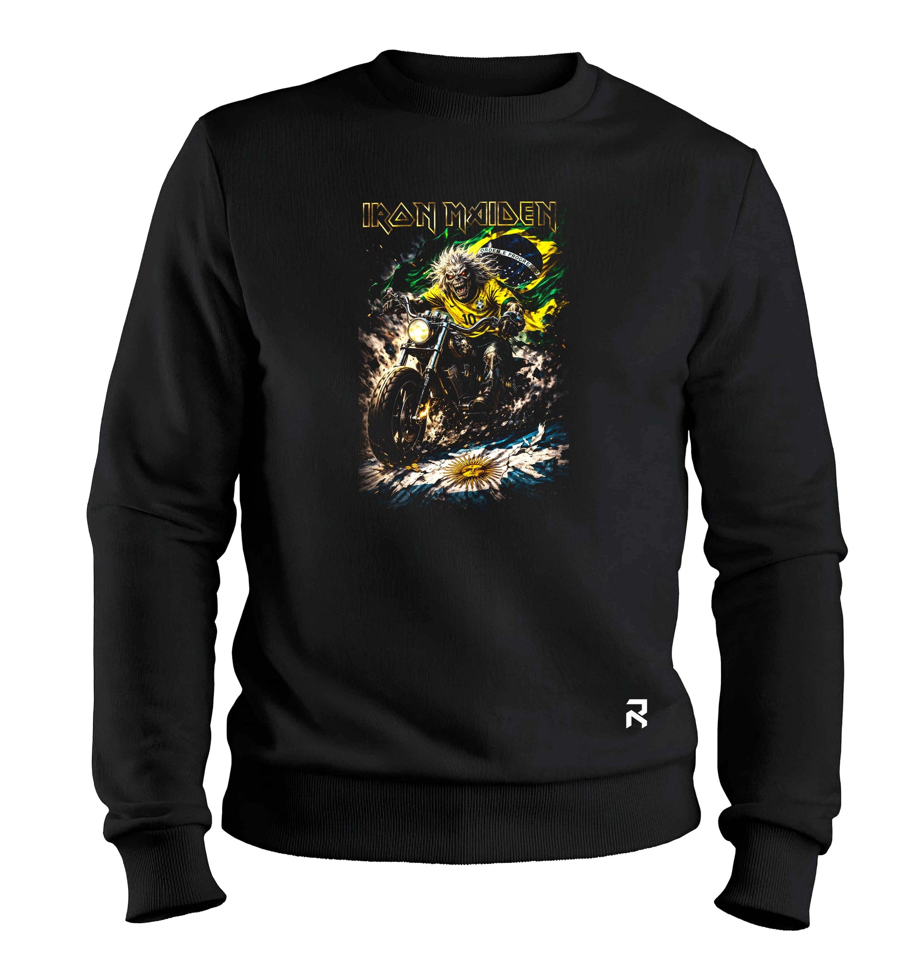 Moletom Unissex Moto Iron Maiden Copa