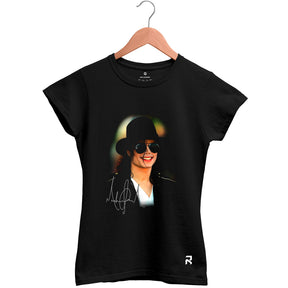 Camiseta Baby Look Feminina Rei Michael Jackson