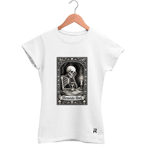 Camiseta Baby Look Feminina Memento Mori