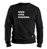 Moletom Unissex Mãe Avó e Roqueira