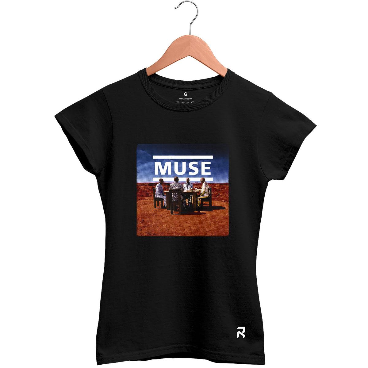 Camiseta Baby Look Feminina Muse Revelations