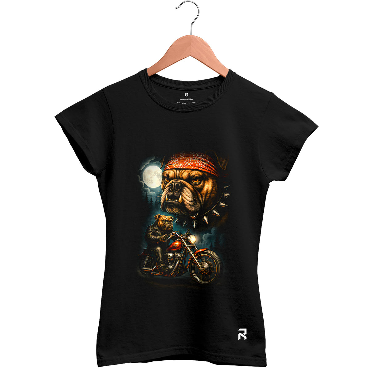 Camiseta Baby Look Feminina Motor Dog