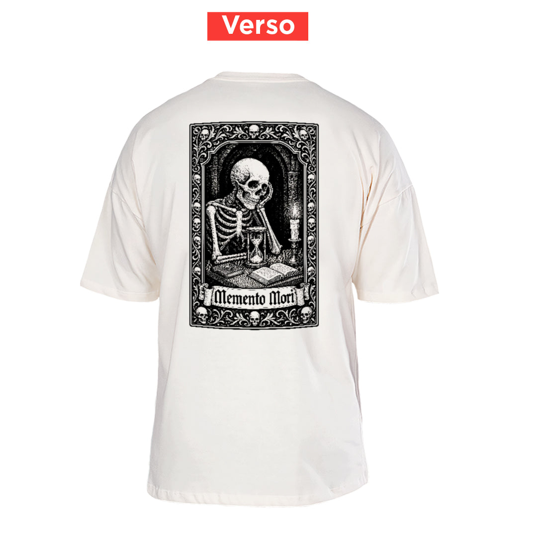 Camiseta Oversized Memento Mori