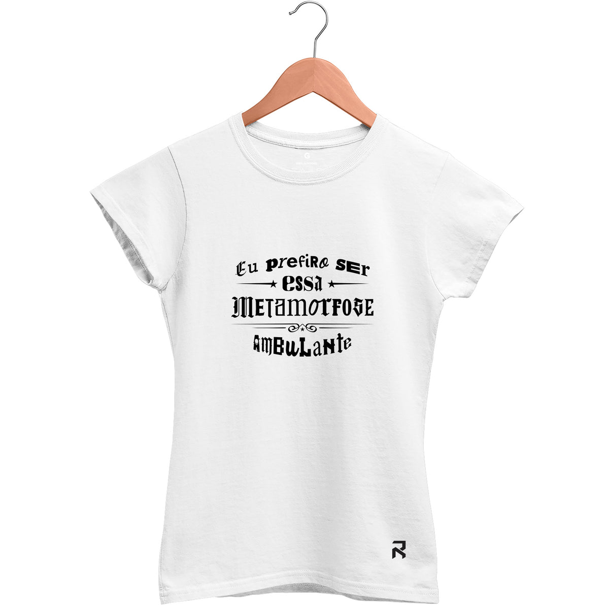 Camiseta Baby Look Feminina Metamorfose Raul