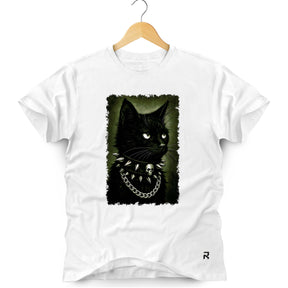Camiseta Masculina Metal Cat