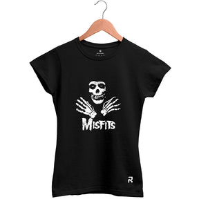Camiseta Baby Look Feminina Misfits
