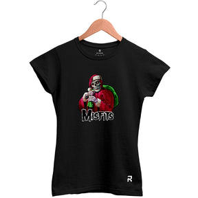 Camiseta Baby Look Feminina Natal Misfits