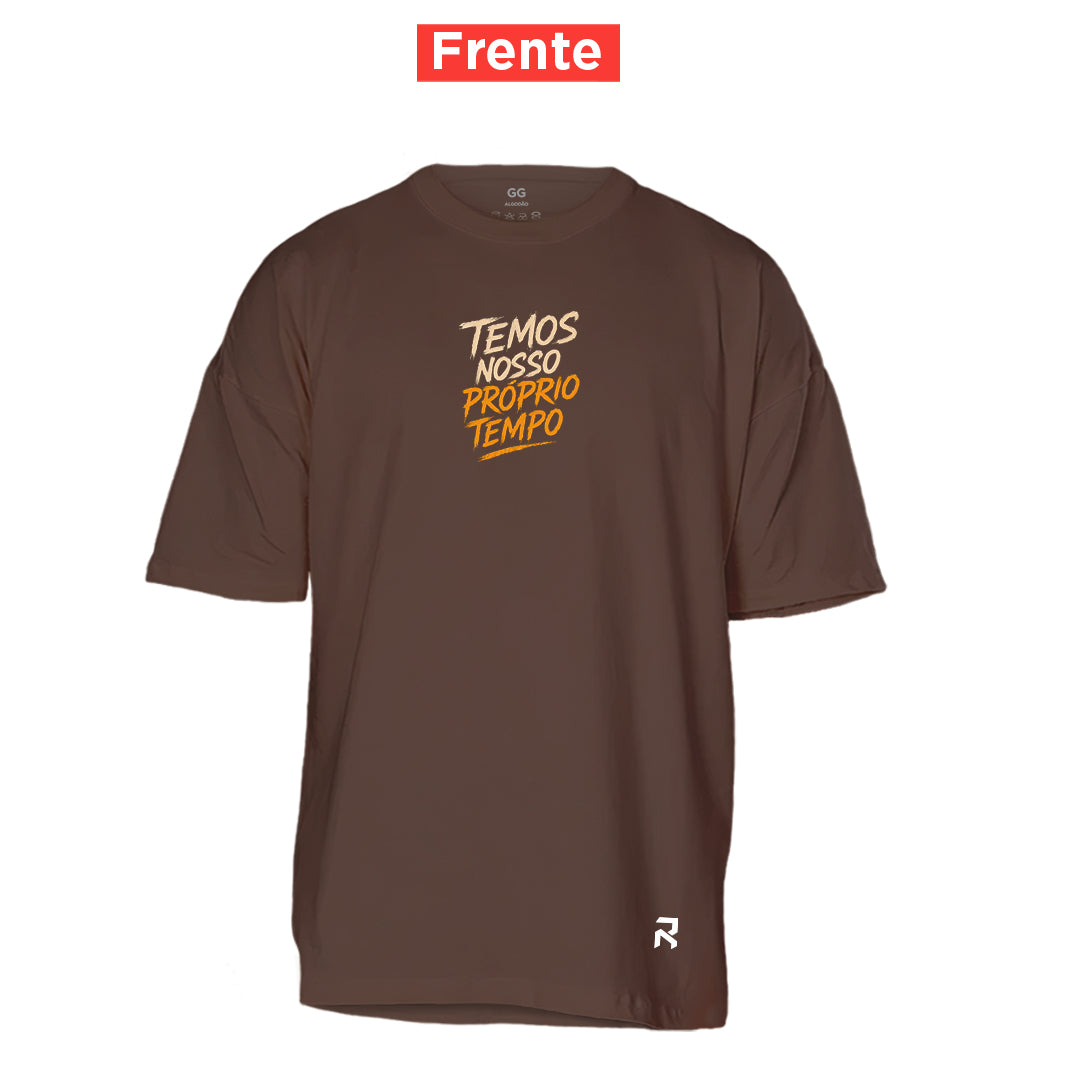 Camiseta Oversized Nosso Tempo