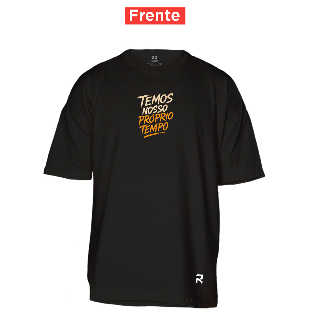 Camiseta Oversized Nosso Tempo