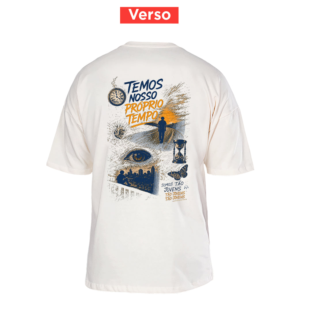 Camiseta Oversized Nosso Tempo
