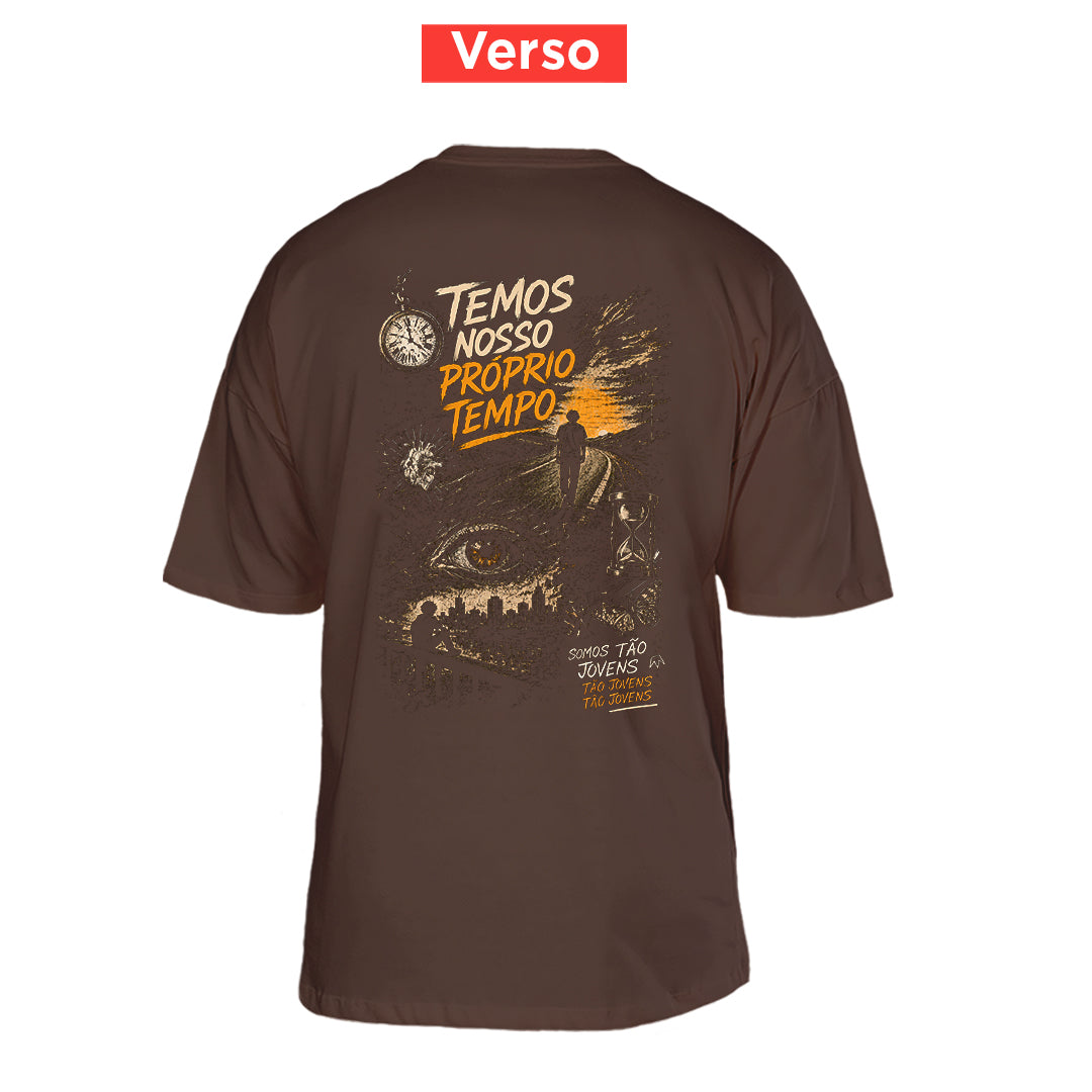 Camiseta Oversized Nosso Tempo