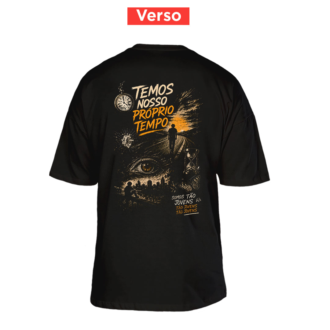 Camiseta Oversized Nosso Tempo